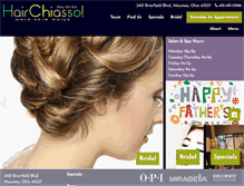 Tablet Screenshot of hairchiasso.com